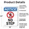 Signmission Safety Culture Sign, 18 in Width, Plastic, Rectangle OS-2PACK-NS-P-1824-V-14852 - alternate 4